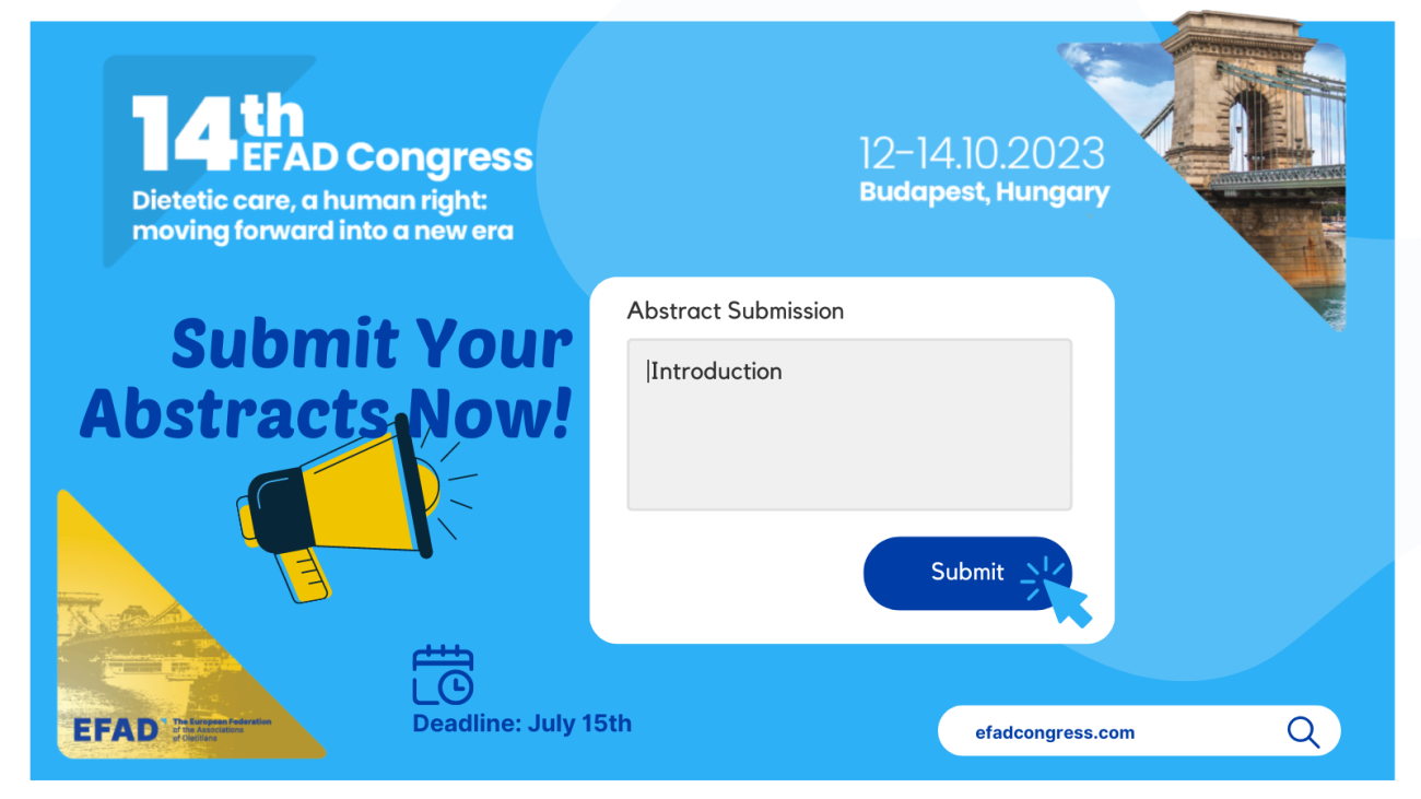 Abstract Submission for the 14th EFAD Congress is Now Open! EFAD
