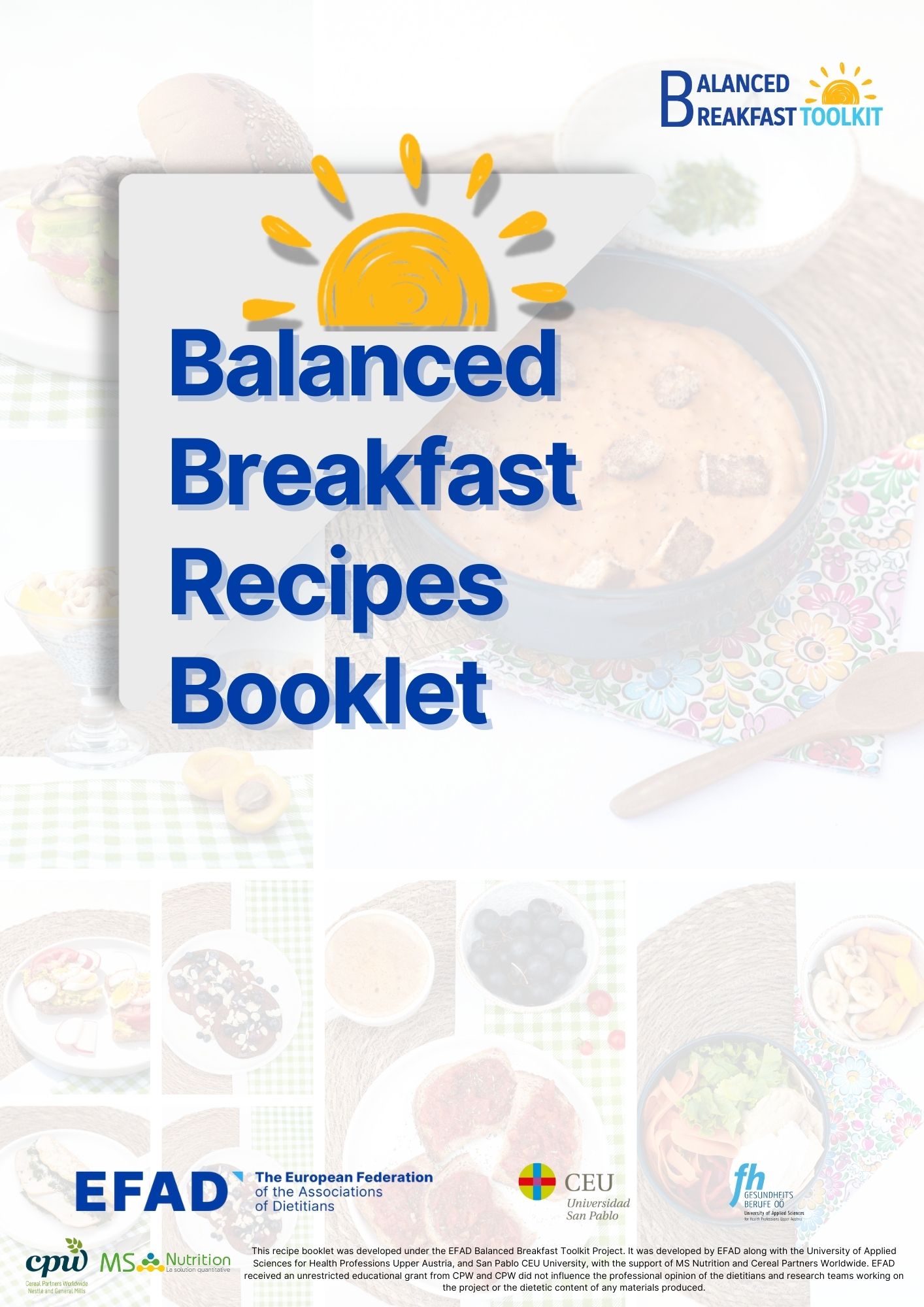 Balanced Breakfast Program Breakfast Toolkit – EFAD